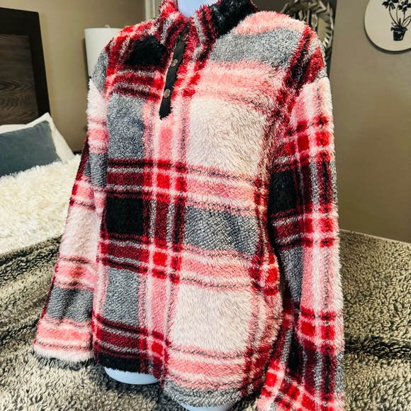 Cupshe Button Stand Pullover, Size S - Picture 2 of 3